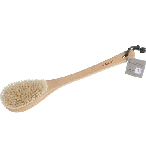 Brosse à Dos|Corps en bois et poils naturels