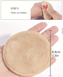15 Lingettes Démaquillantes Réutilisables Pour Le Visage et Cou