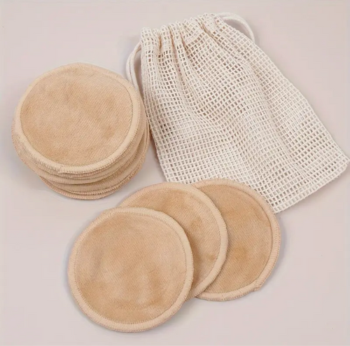 15 Lingettes Démaquillantes Réutilisables Pour Le Visage et Cou