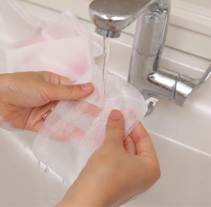Sac à savons en mailles de Plastique pour Recyclage et Exfoliation corporelle