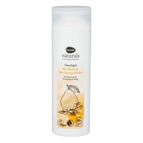 Gel douche poire bio et fleur d'oranger bio