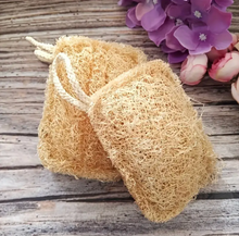 Load image into Gallery viewer, 1 Éponge de Lavage en Fibre de Loofah Naturelle - Soins de la Peau et Éponge ménagère