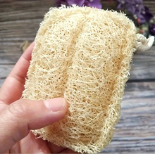 Load image into Gallery viewer, 1 Éponge de Lavage en Fibre de Loofah Naturelle - Soins de la Peau et Éponge ménagère