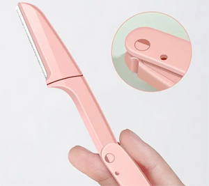 3 pièces/boîte Rasoirs manuels pliables à sourcils