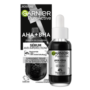 Sérum anti-imperfections - PureActive - Charbon - Peaux à tendance acnéique