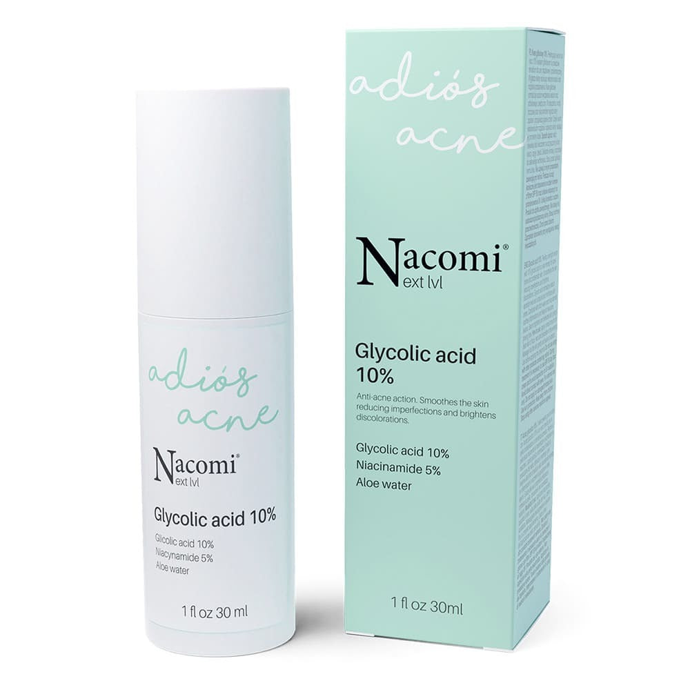 Sérum anti-imperfections - 10% d'acide glycolique - Nuit - Peaux à tendance acnéique visage