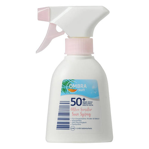 Crème Solaire en Spray Visage et corps Ultra Sensitive SPF 50+