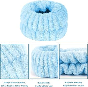 Ensemble de 3 pièces Bandeau et Bracelet Spa Accessoires