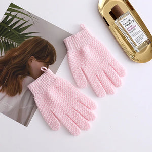Gant de douche en fibres de Polyester
