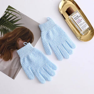 Gant de douche en fibres de Polyester