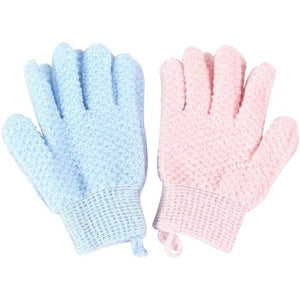 Gant de douche en fibres de Polyester