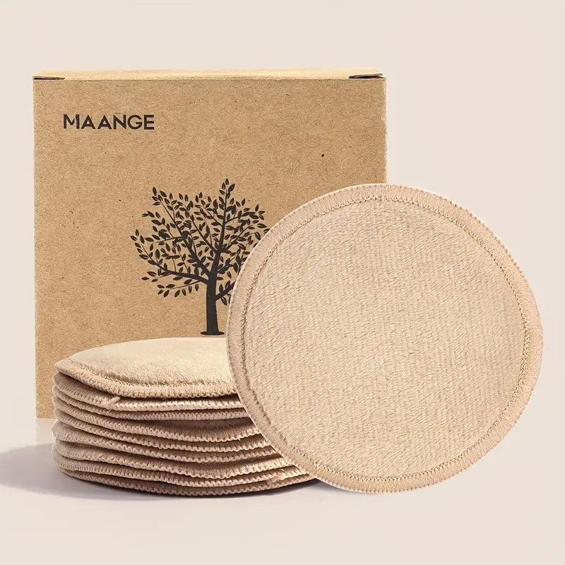 10 Lingettes Démaquillantes Réutilisables Pour Le Visage et Cou