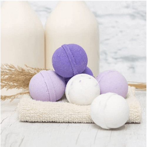 6 mini Bombes de Bain Artisanales