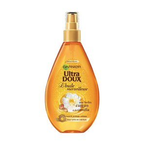Huile merveilleuse Garnier Argan et Camélia cheveux secs